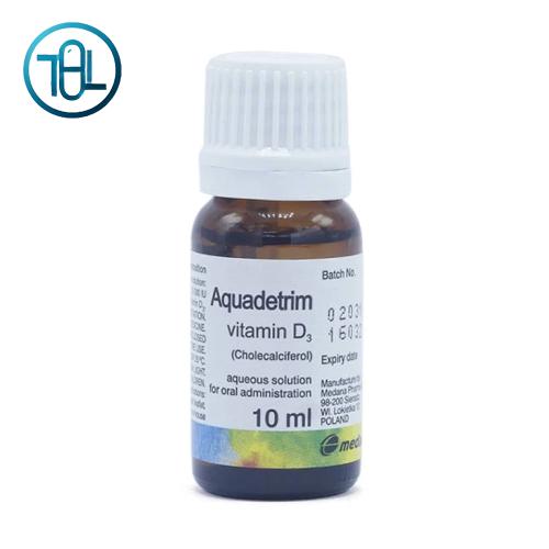 Dung dịch uống Aquadetrim Vitamin D3 Medana