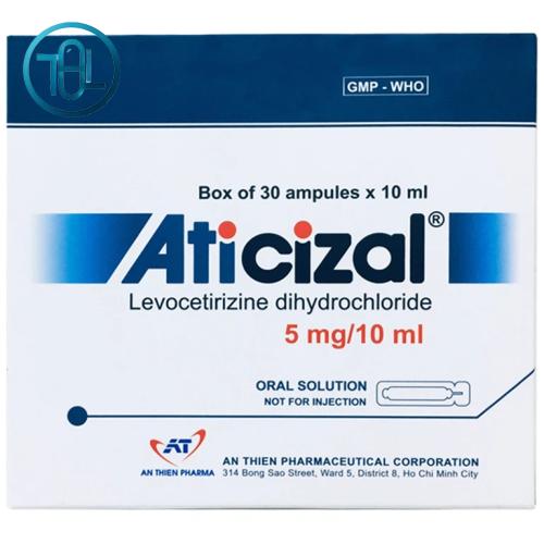 Dung dịch uống Aticizal 5mg/10ml