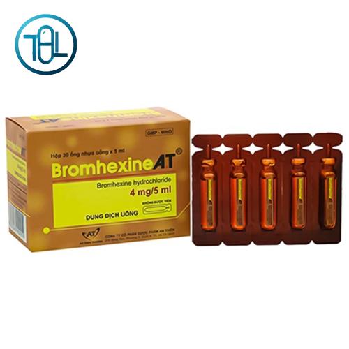 Dung dịch uống Bromhexine AT 4mg/5ml