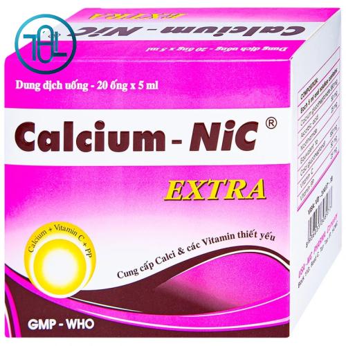 Dung dịch uống Calcium-NIC Extra