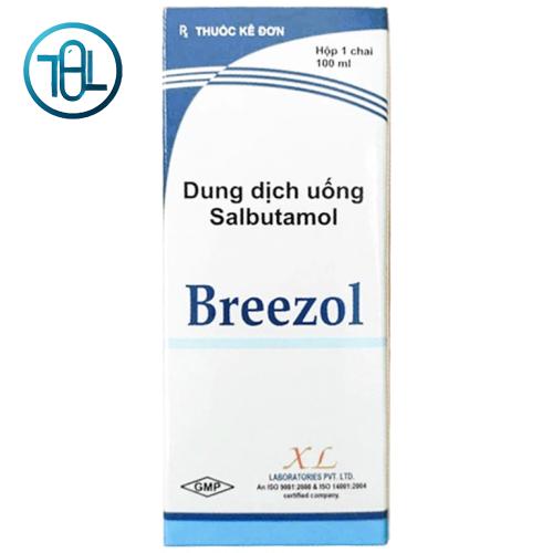 Dung dịch uống Salbutamol Breezol 100ml