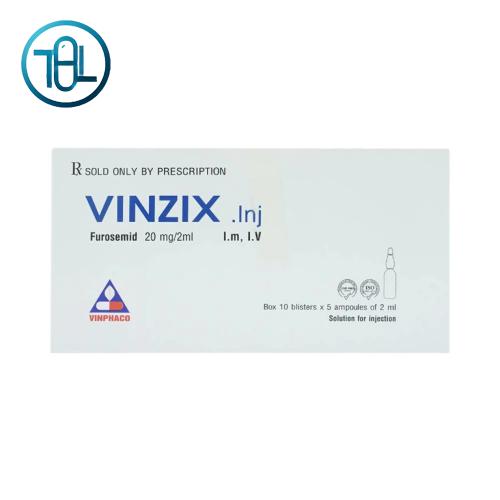 Dung dịch Vinzix 20mg/2ml Vinphaco