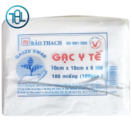 Gạc y tế 10cm x 10cm x 6 lớp