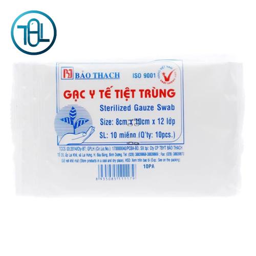 Gạc y tế 8cm x 10cm x 12 lớp