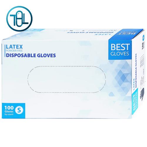 Găng tay cao su y tế Latex Powder Free Disposable Best Gloves size S