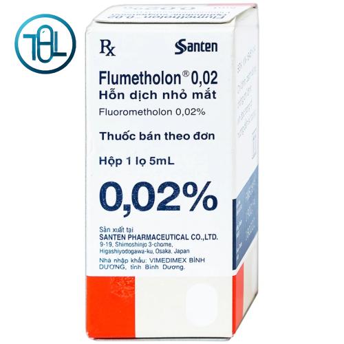 Hỗn dịch nhỏ mắt Flumetholon 0.02%