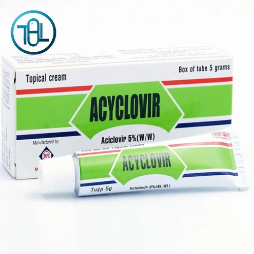 Kem bôi da Acyclovir Mediphaco