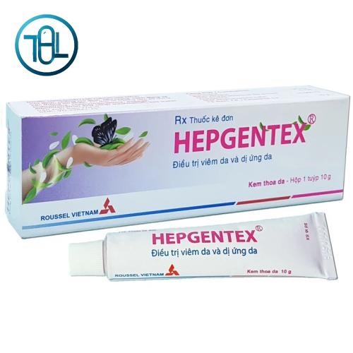 Kem bôi da Hepgentex 10g