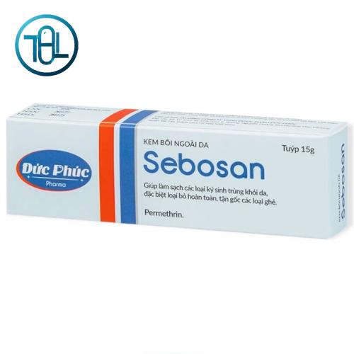 Kem bôi ngoài da Sebosan 15g