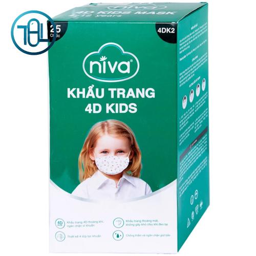 Khẩu trang 4D Kids