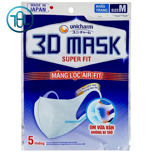 Khẩu trang y tế 3D Mask Super Fit