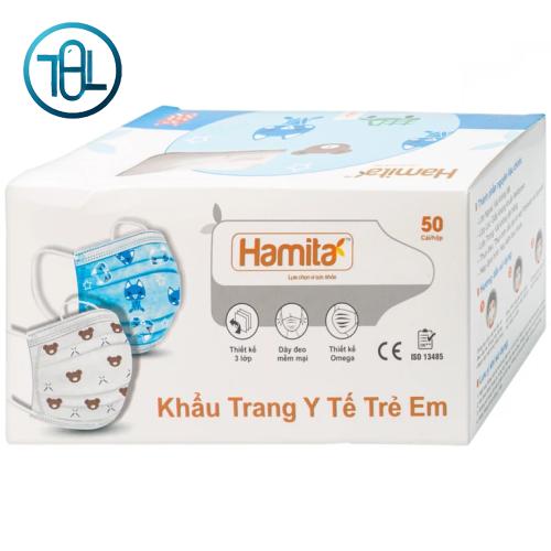 Khẩu trang y tế trẻ em Hamita