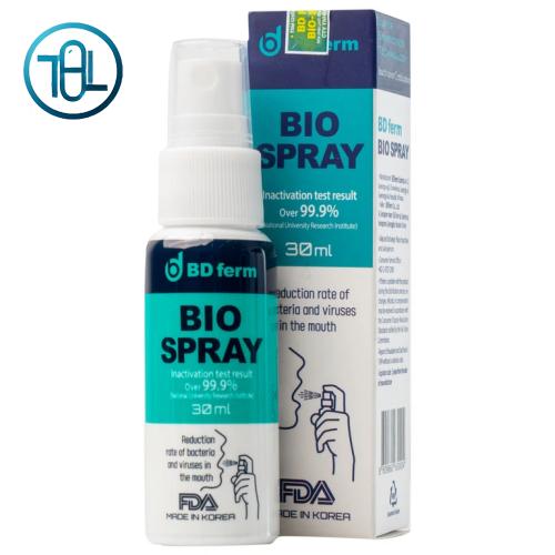 Men vi sinh kháng khuẩn dạng xịt Bio - Spray 30ml