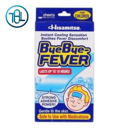 Miếng dán giảm sốt hạ nhiệt nhanh Bye Bye Fever