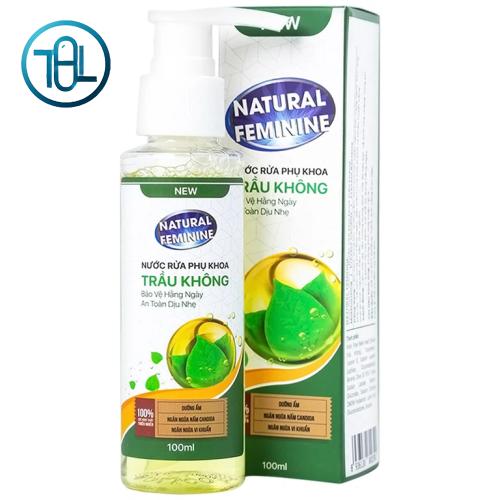 Nước rửa phụ khoa Trầu Không Natural Feminine