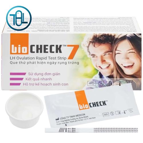 Que thử Bio Check