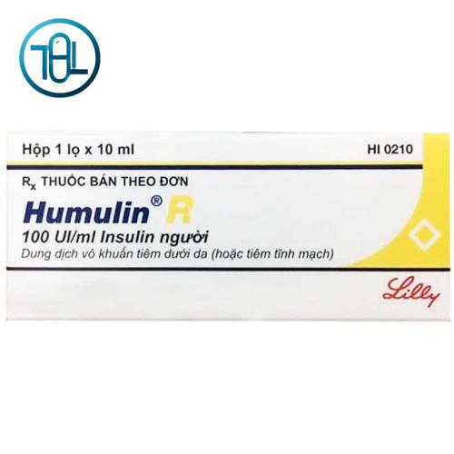 Thuốc tiêm Humulin R 100UI/ml