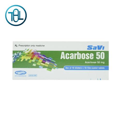 Thuốc Acarbose 50