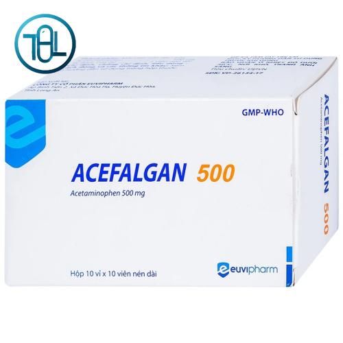 Thuốc Acefalgan 500mg