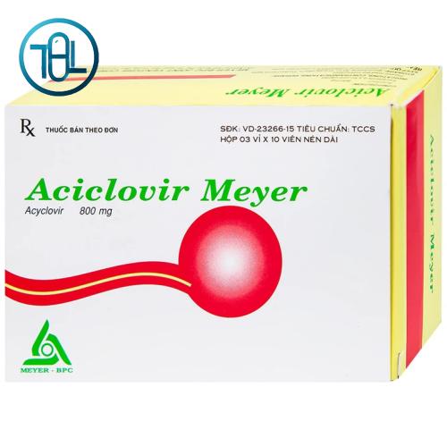 Thuốc Aciclovir 800mg