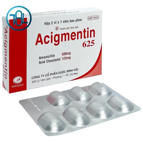 Thuốc Acigmentin 625