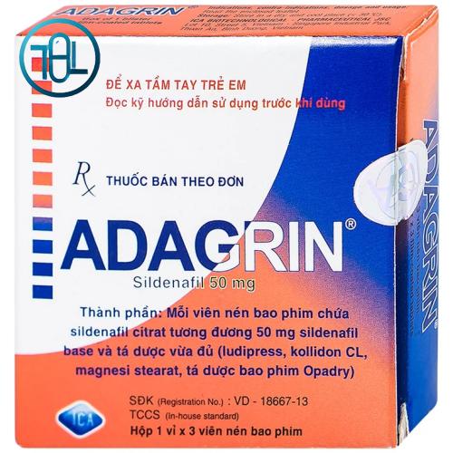 Thuốc Adagrin 50mg