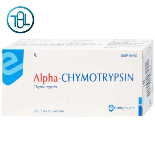 Thuốc Alpha-Chymotrypsin Euvipharm