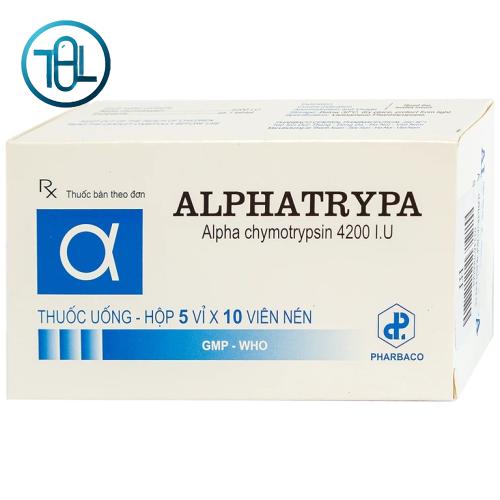 Thuốc Alphatrypa 4200 I.U Pharbaco