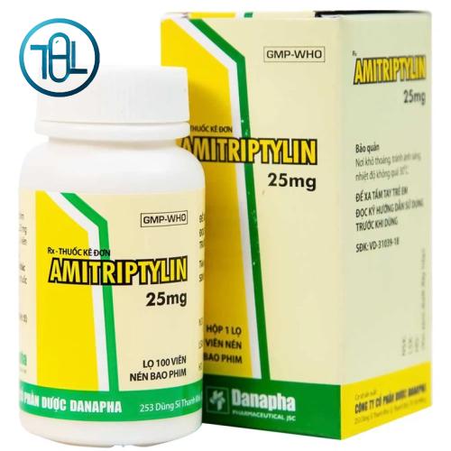 Thuốc Amitriptylin 25mg