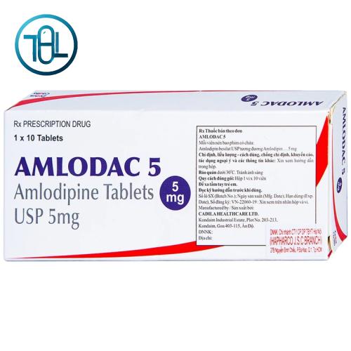 Thuốc Amlodac 5