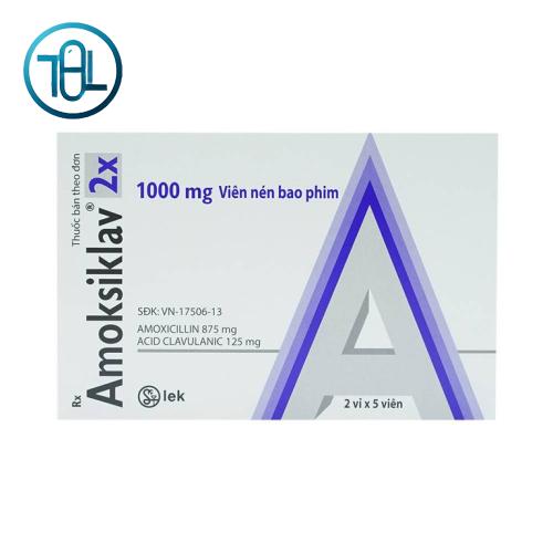 Thuốc Amoksiklav 2x 1000mg