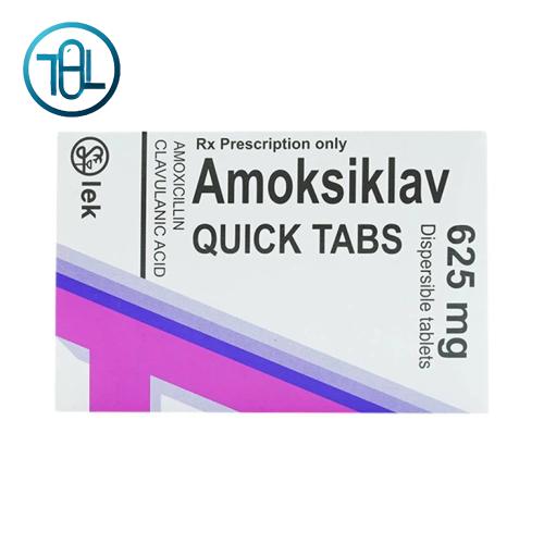 Thuốc Amoksiklav Quick Tabs 625mg