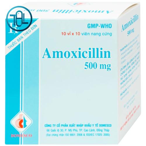 Thuốc Amoxicillin 500mg