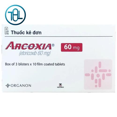 Thuốc Arcoxia 60mg Organon