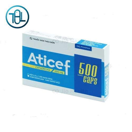 Thuốc Aticef 500mg DHG