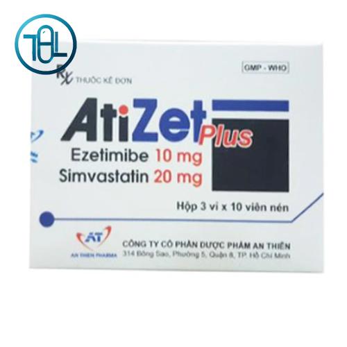 Thuốc AtiZet Plus 10 mg