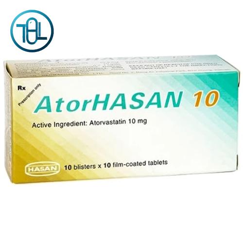 Thuốc AtorHasan 10mg