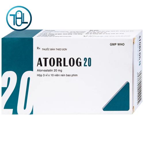 Thuốc Atorlog 20mg