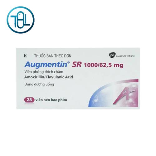 Thuốc Augmentin SR 1000/62.5mg