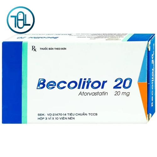 Thuốc Becolitor 20mg