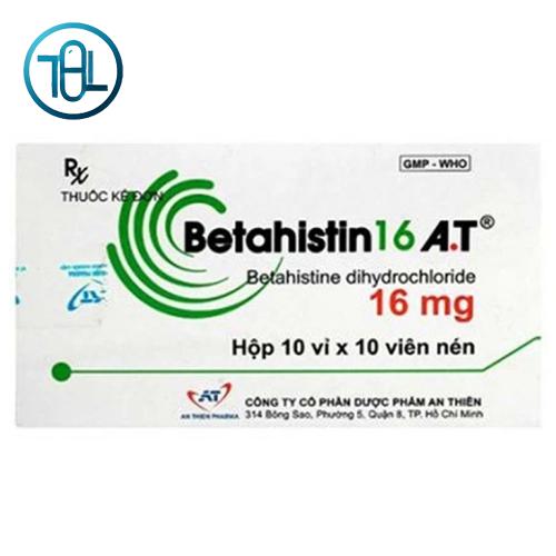 Thuốc Betahistin 16mg An Thiên