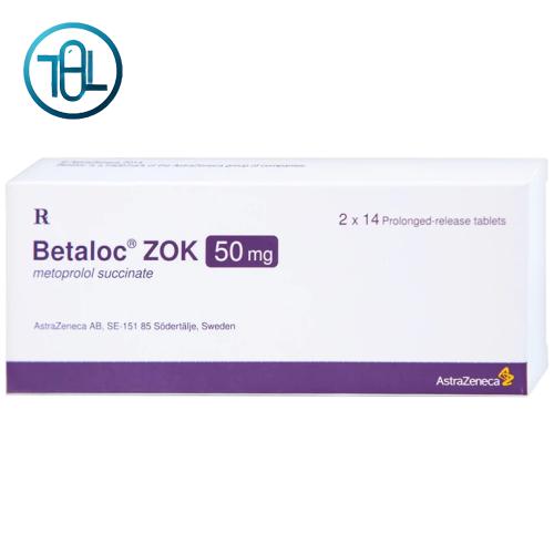 Thuốc Betaloc Zok 50mg