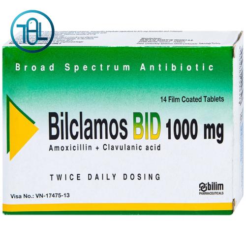 Thuốc Bilclamos Bid 1000mg