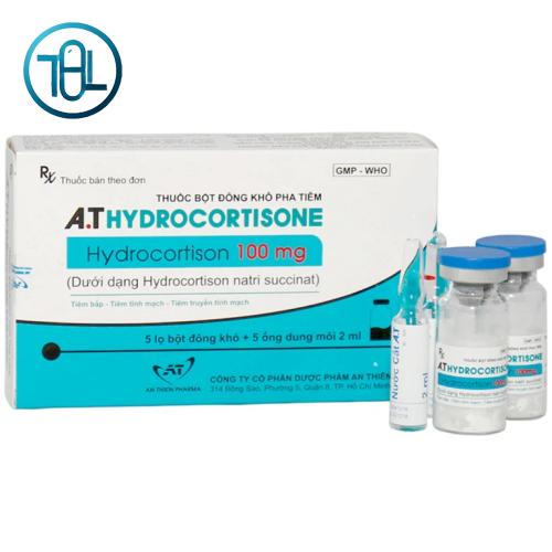 Thuốc bột đông khô pha tiêm A.Thydrocortisone