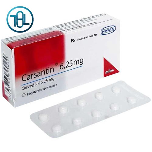 Thuốc Carsantin 6.25mg