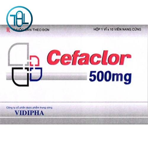 Thuốc Cefaclor 500mg Vidipha