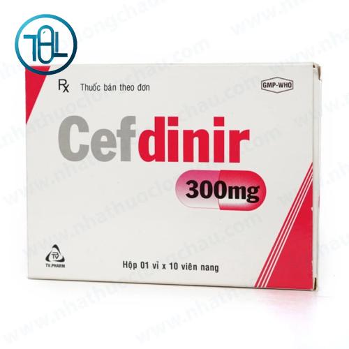 Thuốc Cefdinir 300mg