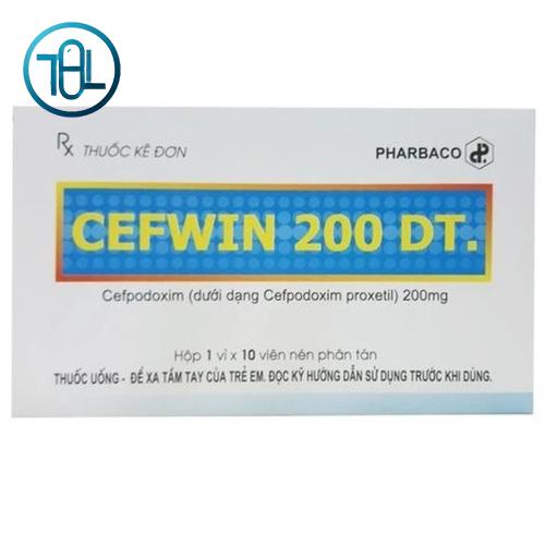 Thuốc Cefwin 200 DT