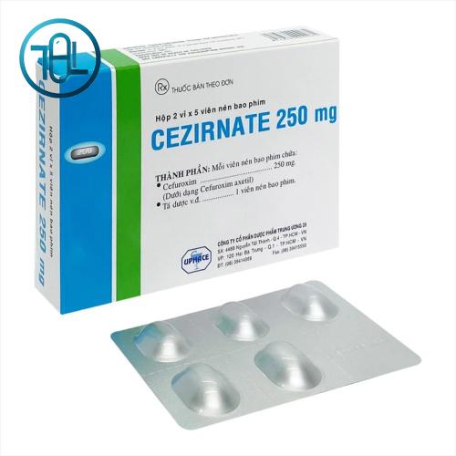 Thuốc Cezirnate 250 mg