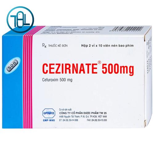 Thuốc Cezirnate 500mg